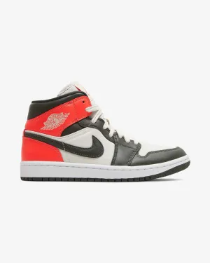 Power Grip NIKE AIR JORDAN1 WMNS MID LIGHT OREWOOD