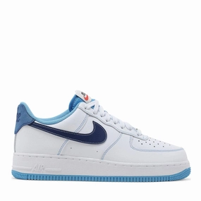 NIKE AIR FORCE 1 '07 FIRST USE WHITE UNIVERSITY BLUE - Everyday Movement