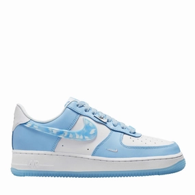 Multi-Use Shoes Contrasting Colors NIKE AIR FORCE 1 WMNS LOW NAIL ART WHITE BLUE