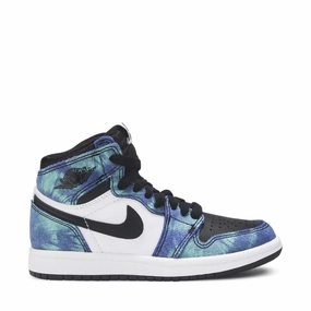 NIKE AIR JORDAN1 HIGH OG PRESCHOOL TIE DYE (NEW) Casual grip Boosted touch