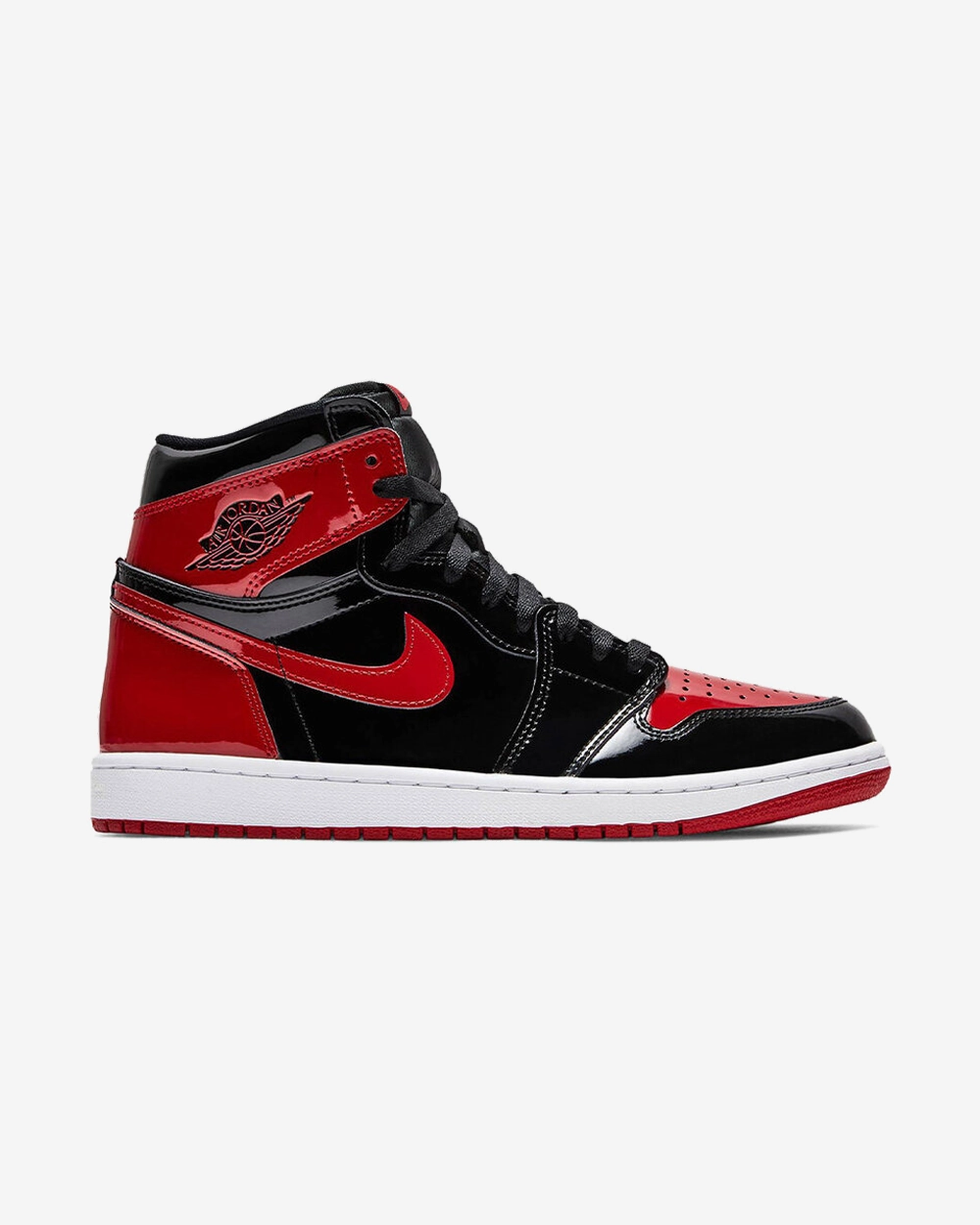 Premium Sole NIKE AIR JORDAN1 HIGH RETRO OG PATENT BRED