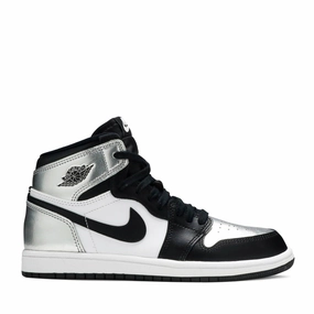 NIKE AIR JORDAN1 HIGH SILVER TOE PRESCHOOL - Multi-Use Shoes
