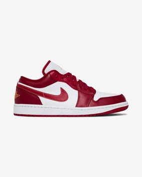 NIKE AIR JORDAN1 LOW CARDINAL RED Tailored Comfort Flexible Fit
