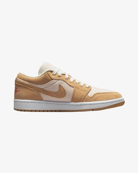 Active Movement NIKE AIR JORDAN1 LOW CORDUROY SUEDE TWINE ORANGE QUARTZ