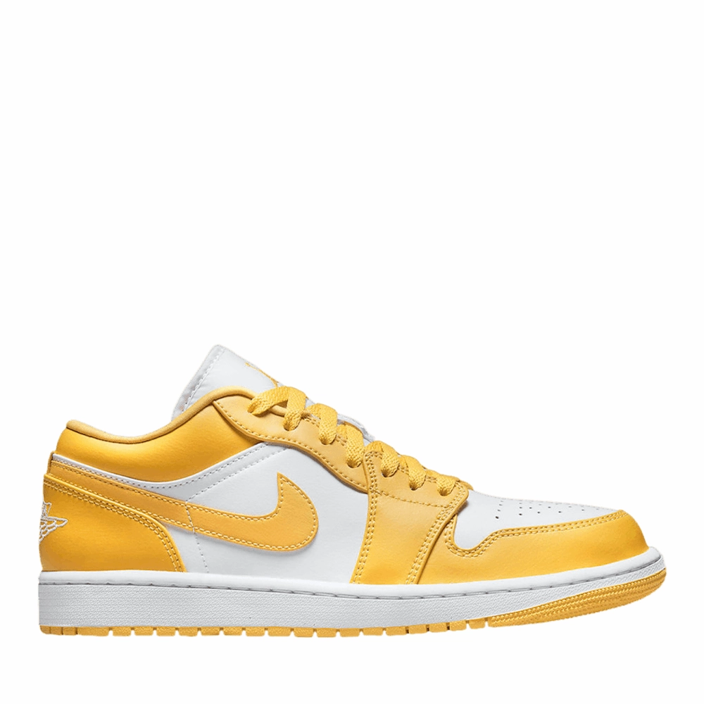 NIKE AIR JORDAN1 LOW WHITE POLLEN (NEW) Iconic Style