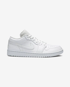 NIKE AIR JORDAN1 LOW WMNS TRIPLE WHITE Casual Style