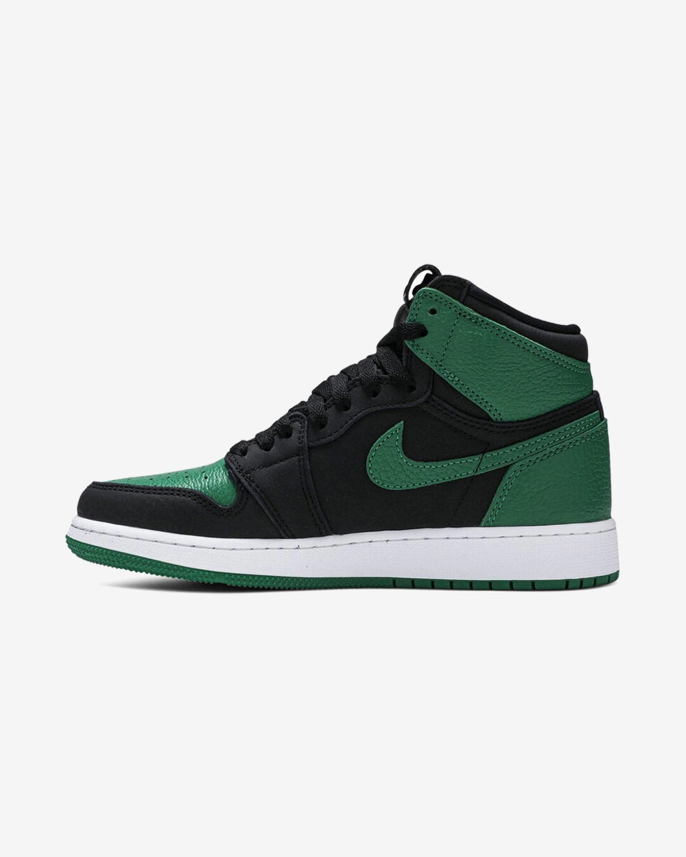 NIKE AIR JORDAN1 RETRO HIGH PINE GREEN BLACK Soft-lined