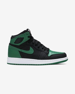 NIKE AIR JORDAN1 RETRO HIGH PINE GREEN BLACK Signature Style