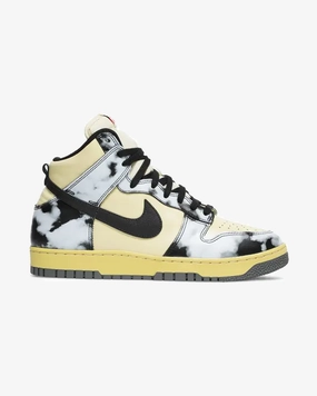 NIKE DUNK HIGH 1985 BLACK ACID WASH Supportive grip