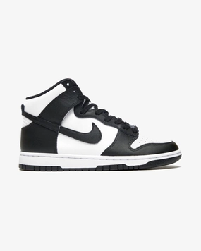Fashion-forward materials City Hustle NIKE DUNK HIGH BLACK WHITE WMNS 2021
