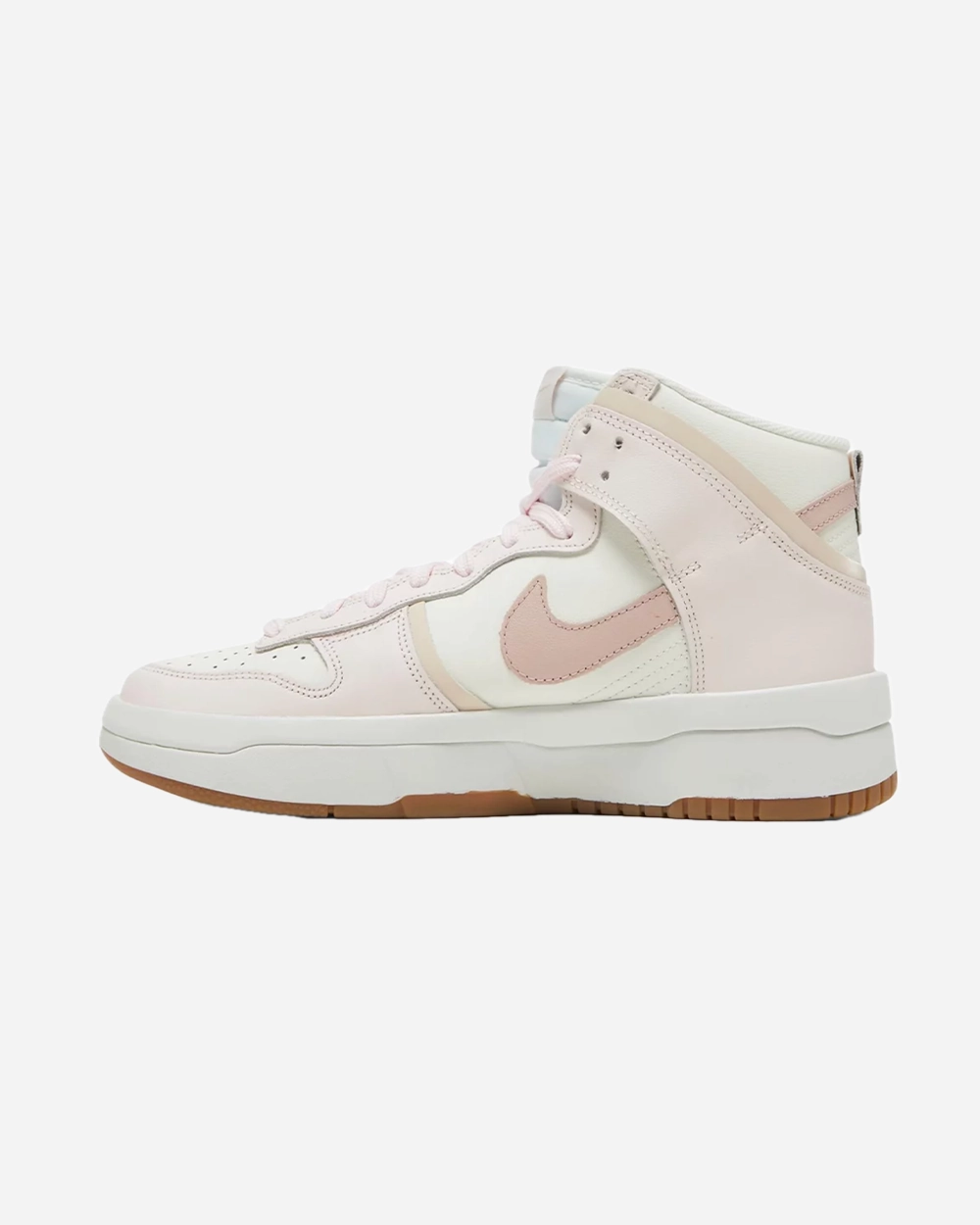 NIKE DUNK HIGH UP WMNS SOFT PINK Flexible stability