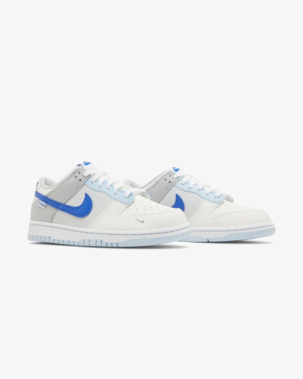 NIKE DUNK LOW GS IVORY HYPER ROYAL WHITE 2022 Fitted