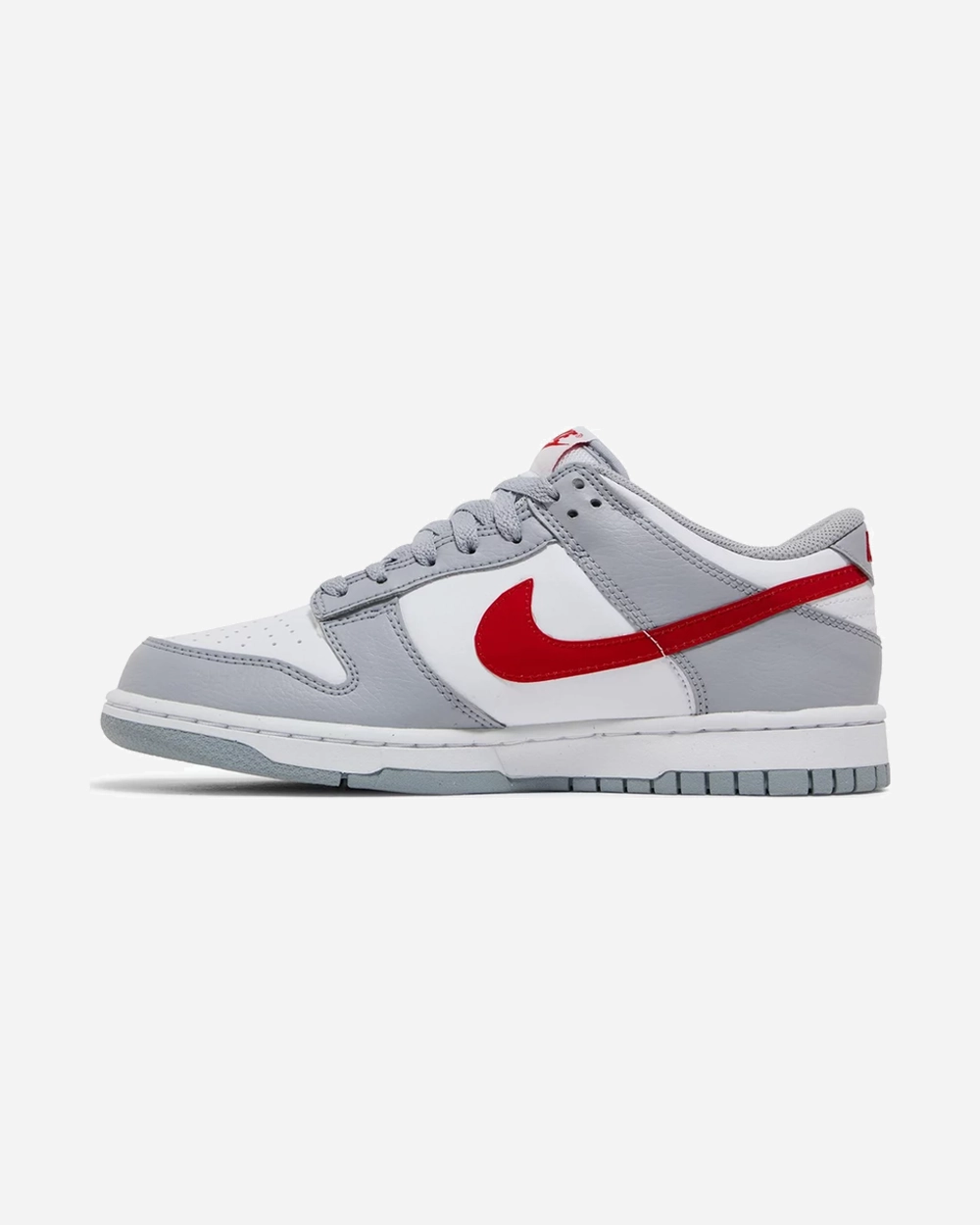 NIKE DUNK LOW GS WHITE GREY RED Unbeatable performance