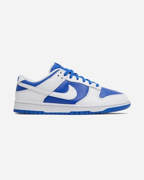NIKE DUNK LOW RACER BLUE WHITE Casual Support All-Season Wear