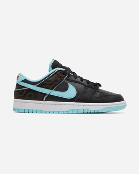 Iconic arch NIKE DUNK LOW RETRO BARBERSHOP BLACK