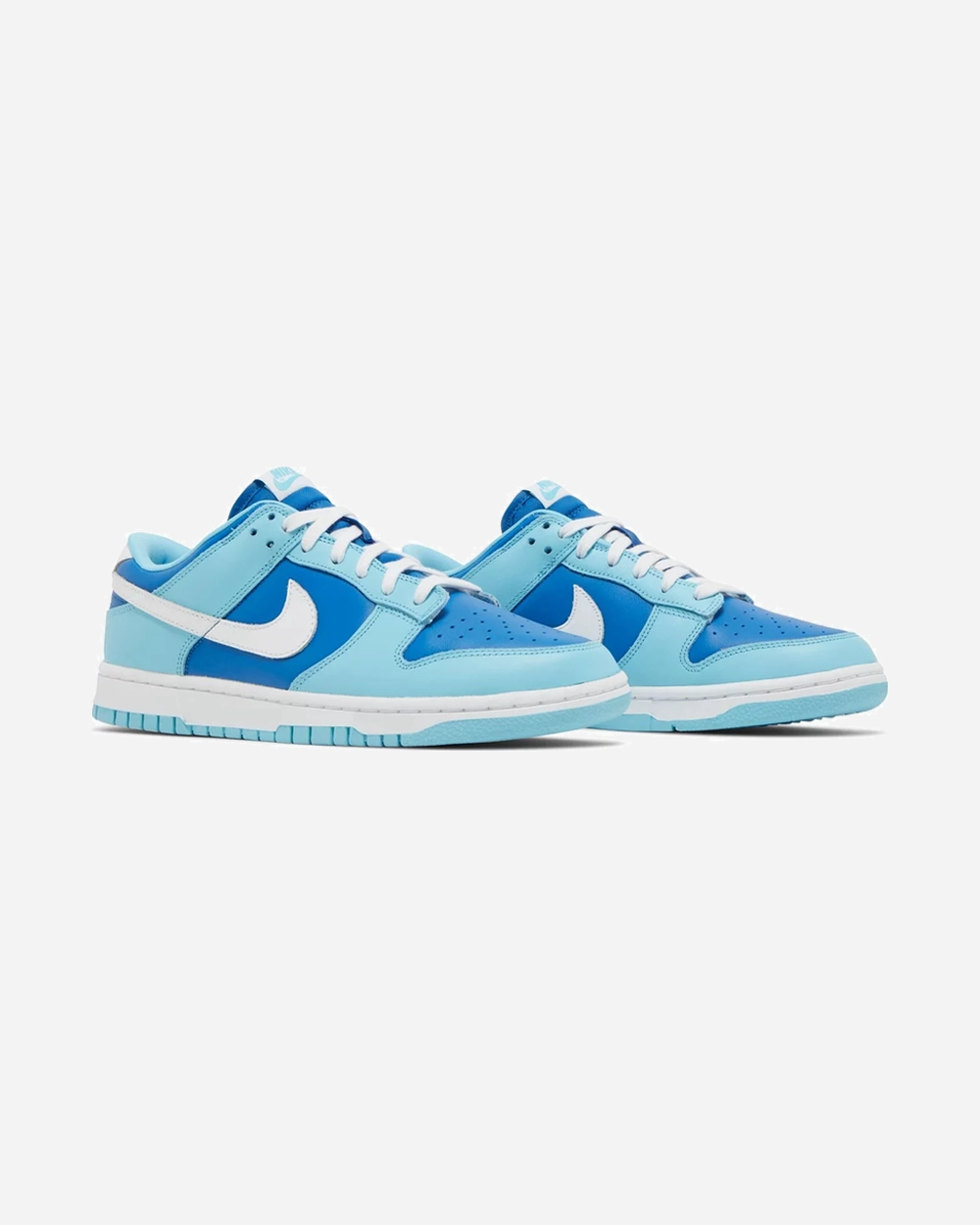 NIKE DUNK LOW RETRO QS ARGON BLUE Slip-resistant look