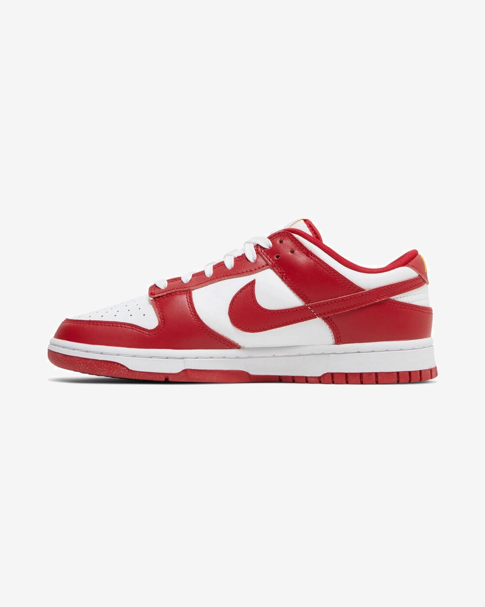 NIKE DUNK LOW RETRO USC GYM RED Iconic structure