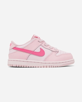 NIKE DUNK LOW TODDLER TRIPLE PINK Style Comfort