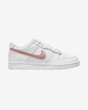 NIKE DUNK LOW WHITE METALLIC PINK GS Travel Essential Secure Sole