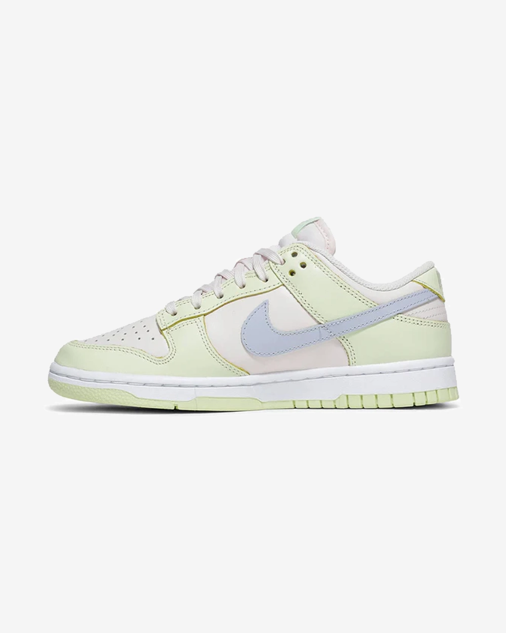 NIKE DUNK LOW WMNS GHOST GREEN LIME ICE Breathable fabric