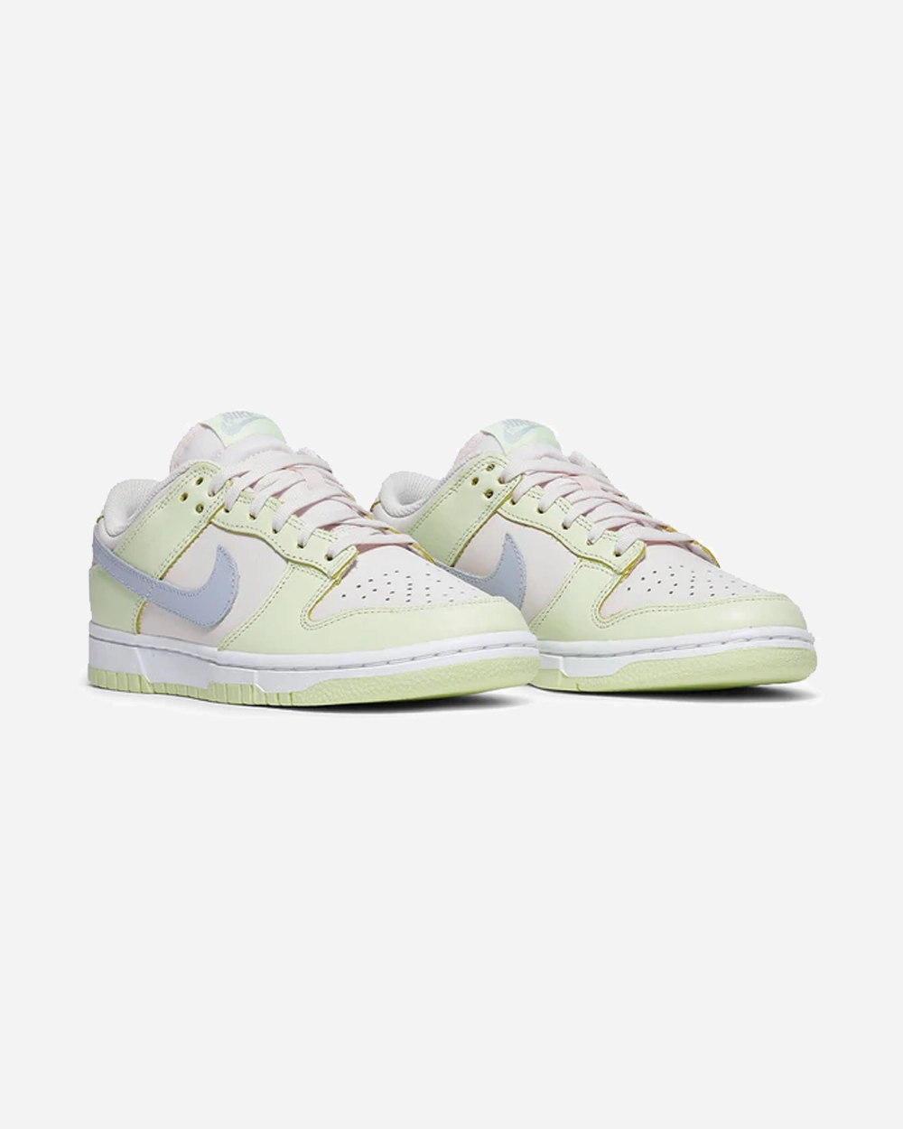 NIKE DUNK LOW WMNS GHOST GREEN LIME ICE Breathable fabric