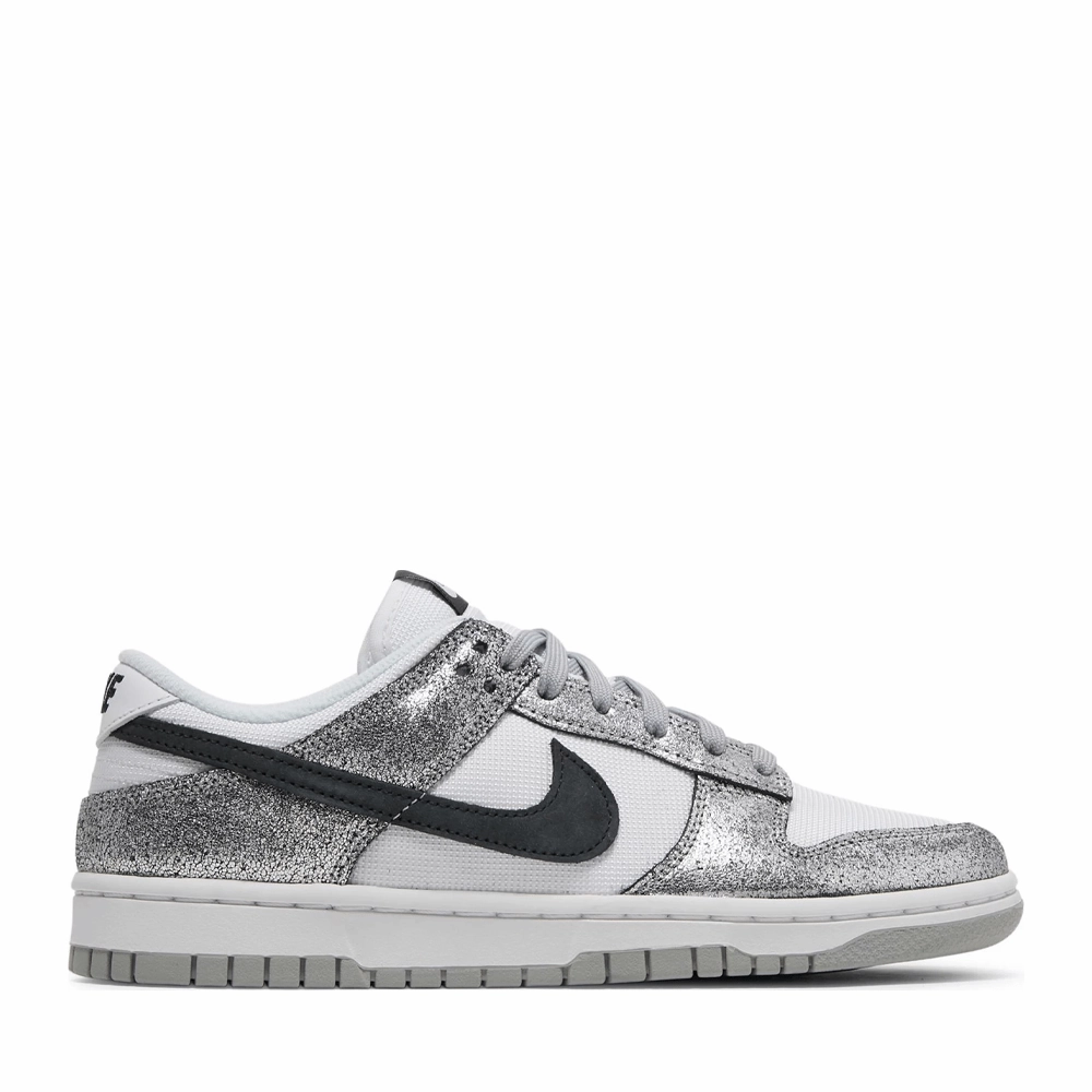 NIKE DUNK LOW WMNS GOLDEN GALS METALLIC SILVER (NEW) (NEW) Active Walk