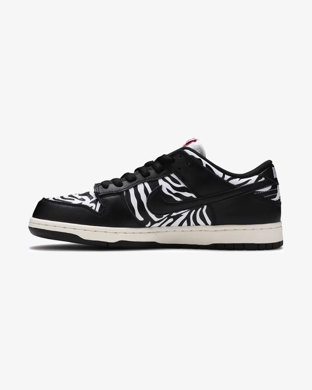 NIKE SB DUNK LOW OG QS QUARTERSNACKS ZEBRA Shock-absorbent arch