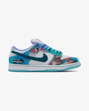 NIKE X FUTURA LABORATORIES DUNK LOW SB BLEACHED AQUA Vibrant breathability