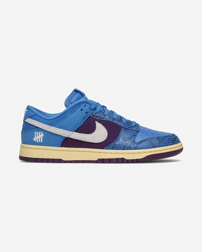NIKE X UNDEFEATED 5 ON IT DUNK LOW VS. AF1 BLUE (NEW) Enhanced silhouette