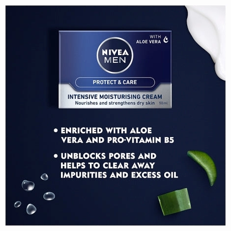 Nivea Men Intensive Moisturising Face Cream 50ml