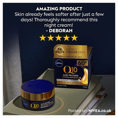 Nivea Q10 Power 60  Replenishing Night Cream 50ml
