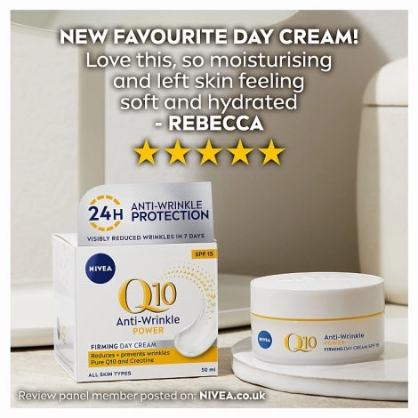 Nivea Q10 Power Anti-Wrinkle   Firming Day Cream 50ml