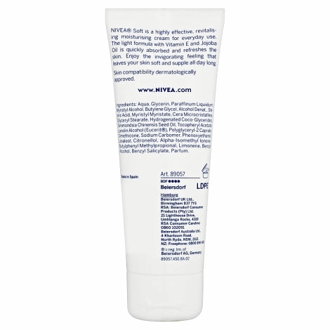 Nivea Soft Refreshingly Soft Moisturising Cream 75ml