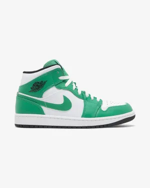 Fashion Must-Have NIKE AIR JORDAN1 MID WHITE LUCKY GREEN