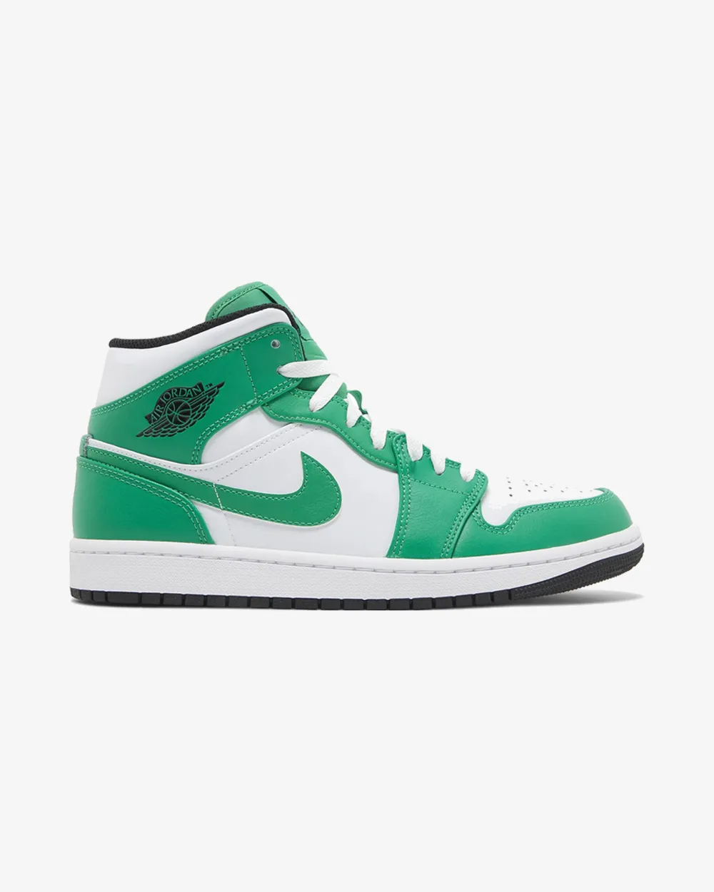 Fashion Must-Have NIKE AIR JORDAN1 MID WHITE LUCKY GREEN