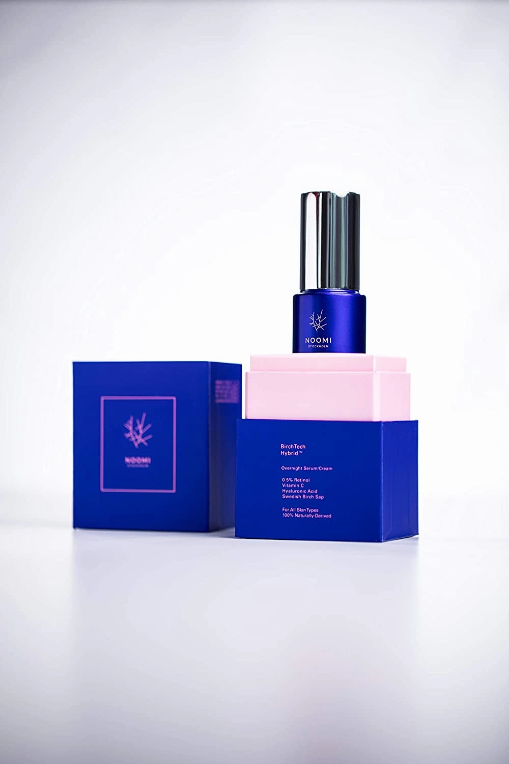 Noomi Stockholm BirdTech Hybrid Overnight Serum and Cream - 50ml