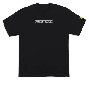 Nor Cal Original Logo T-Shirt - Black Office Equipment Office Supplies