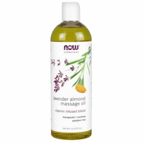 Now Lavender Almond Massage Oil 473ml
