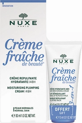 Nuxe Moisturising Plumping Cream 30ml   3 in 1 Multi-Purpose Cream 15ML