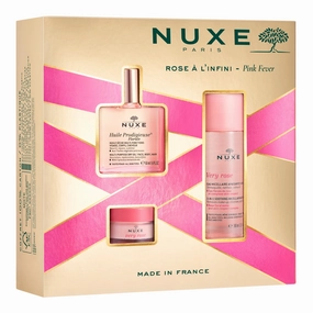 NUXE PINK FEVER 3 PIECE GIFT SET