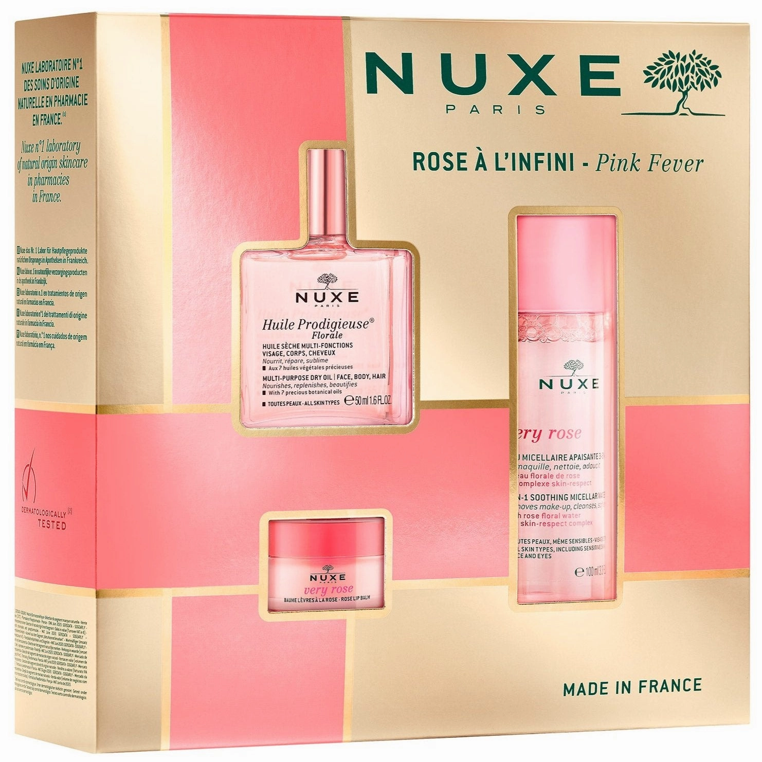 Nuxe Pink Fever Set Xmas 2024