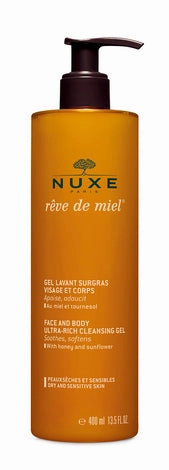 Nuxe Rve de Miel Face & Body Ultra-Rich Cleansing Gel 400ml