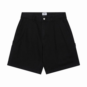 Obey Big Wig Denim Carpenter Shorts - Black Year-Round Basics Trash Bags