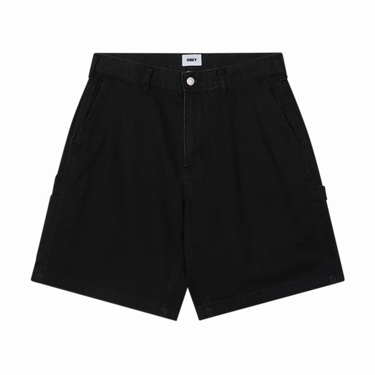Obey Big Wig Denim Carpenter Shorts - Black Year-Round Basics Trash Bags