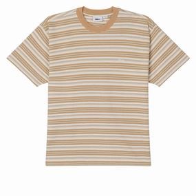 Obey Kenny Relaxed T-Shirt - Unbleached Multi How to Style Motorcycle Gear