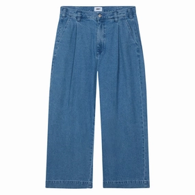 Obey Oliver Denim Pleated Jeans - Light Indigo RV Supplies Electrical Supplies