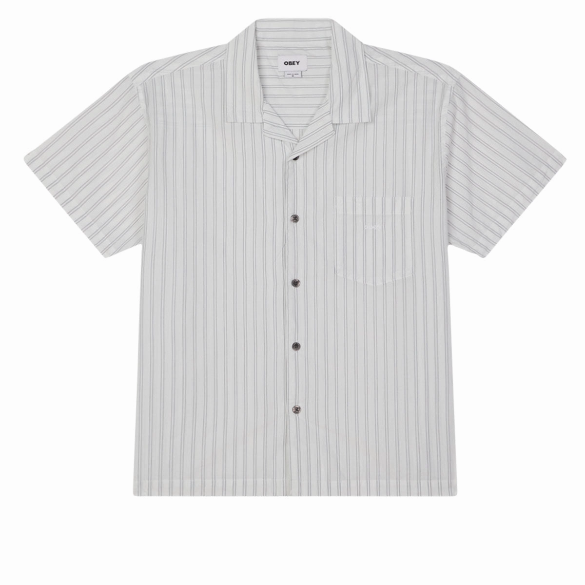 Obey Rizzo Woven Shirt - White Multi Fragrances Tissue Paper