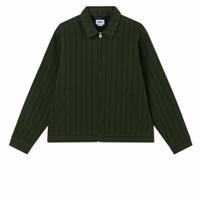 Obey Stripe Zip Up Jacket - Duffle Bag Multi Razors Phone Cases