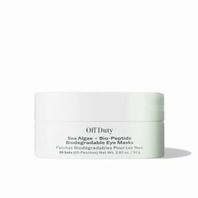 OffDuty? Sea Algae   Bio-Peptide Smoothing Biodegradable Eye Masks