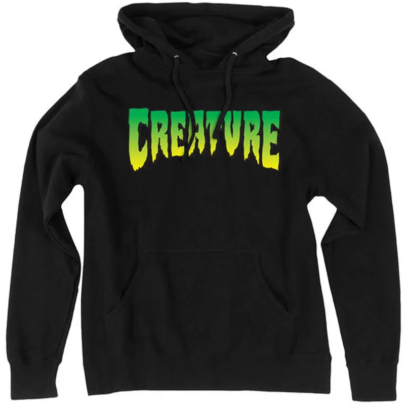 Office Equipment Creature Logo Hoodie - Black Product Care
